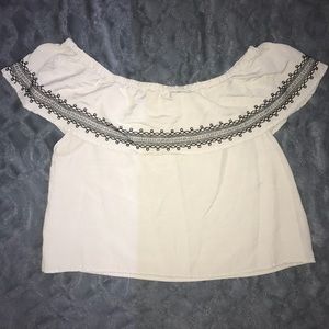 Off the shoulder top